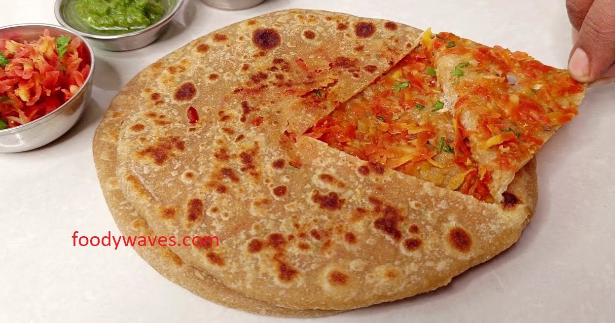 गाजर का पराठा रेसिपी