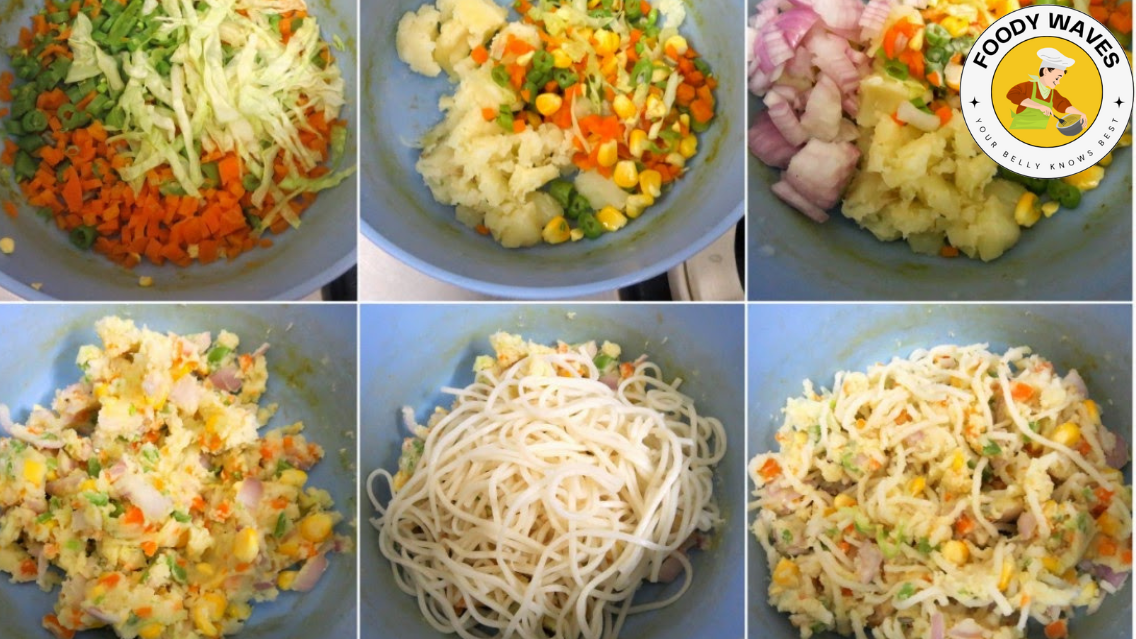 Noodles Cutlet Recipe