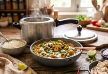 15 मिनट में बनाएं Super Tasty Mushroom Matar (Pressure Cooker Recipe) Mushroom Matar (Pressure Cooker Recipe)